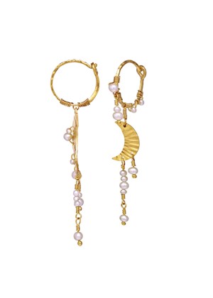 Esta earring Gold Maanesten